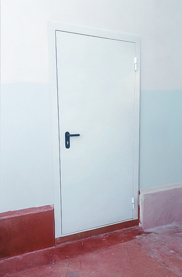 Белая одностворчатая дверь Белая одностворчатая дверь