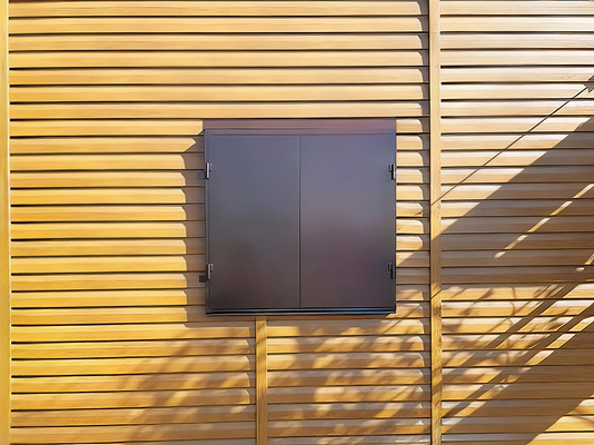 Глухие двустворчатые ставни Глухие двустворчатые ставни